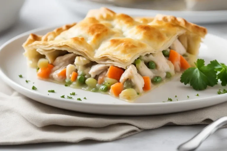 chicken pot pie filo pastry